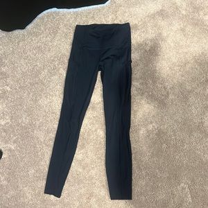 Lululemon speed up leggings navy blue size 4